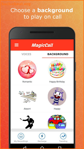 MagicCall – Voice Changer, April Fools Prank Dial screenshot