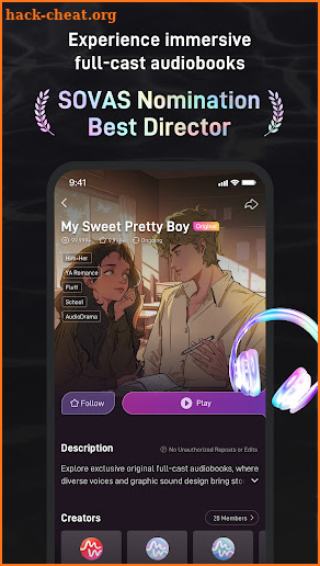 MagicWave: Spicy Audio Stories screenshot