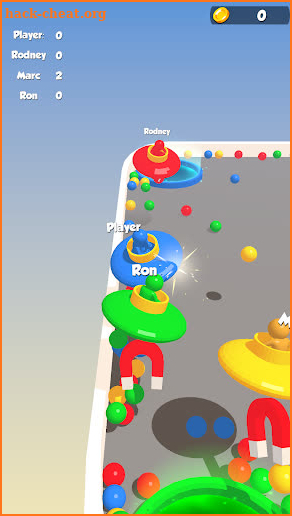 Magnet Ball Race screenshot