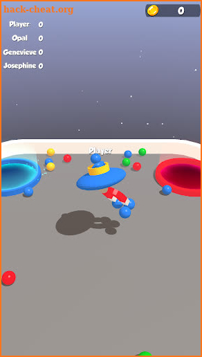 Magnet Ball Race screenshot