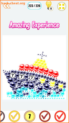 Magnetic Balls Color By Number - Magnet Bubbles screenshot