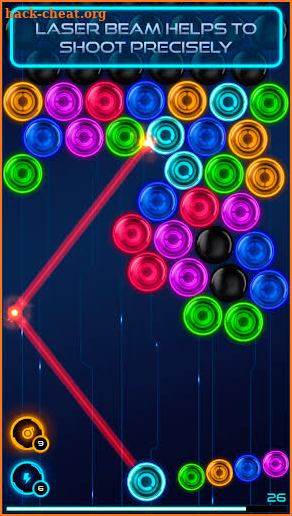 Magnetic balls: Neon screenshot