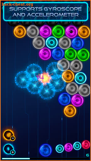 Magnetic balls: Neon screenshot