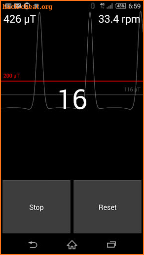 Magnetic Counter - RPM Meter screenshot