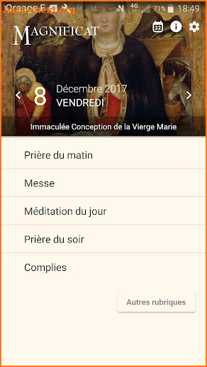 Magnificat en Français screenshot