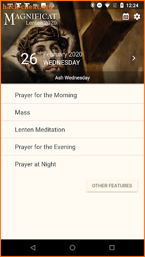 Magnificat Lenten 2020 screenshot