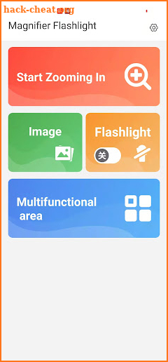 Magnifier Flashlight screenshot