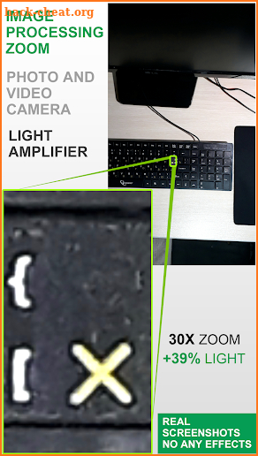 Magnifier Optical EyeGlasses 30x zoom Photo Video screenshot