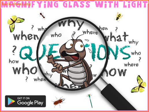 magnifying glass for android + Microscope app screenshot