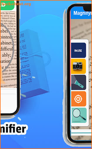 Magnifying Glass with Flashlight & Page Magnifier screenshot