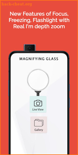 Magnifying Glass with Flashlight - Magnifier App screenshot