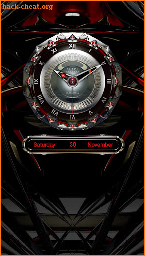 MAGNOLIA Analog Clock Widget screenshot