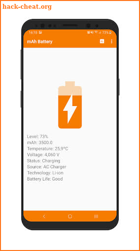 mAh Battery screenshot