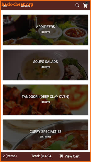 Mahal Indian Cuisine screenshot