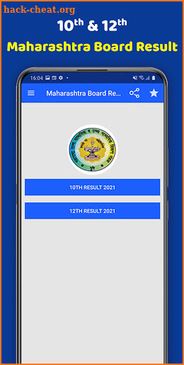 Maharashtra Board Result 2021,SSC/HSC 10-12 Result screenshot