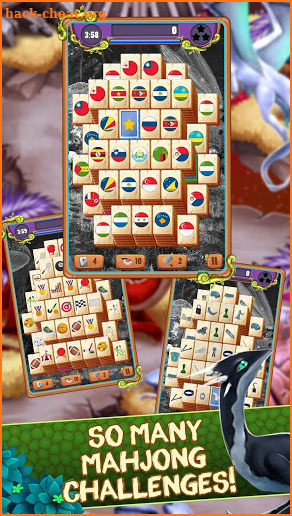 Mahjong Blitz - Land of Knights & Dragons screenshot