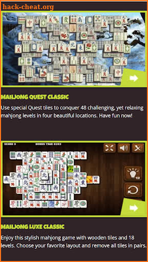 Mahjong Card Games: Solitaire, Hearts, FreeCell screenshot