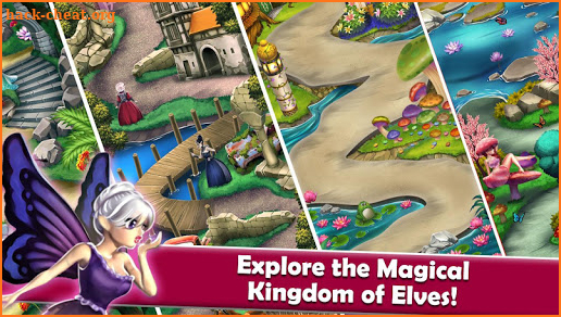 Mahjong Magic Worlds: Journey of the Wood Elves screenshot