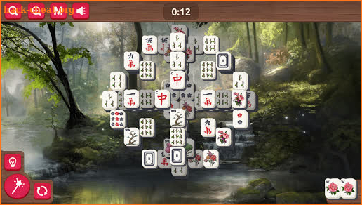 Mahjong Roses screenshot