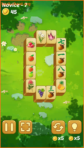Mahjong Solitaire Forest screenshot
