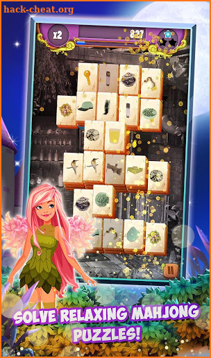 Mahjong Solitaire: Moonlight Magic screenshot