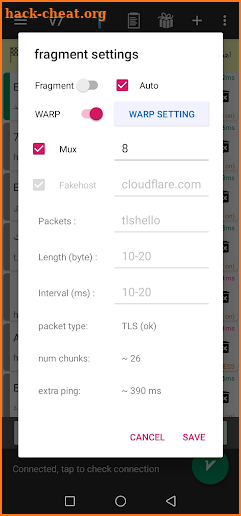 MahsaNG VPN screenshot