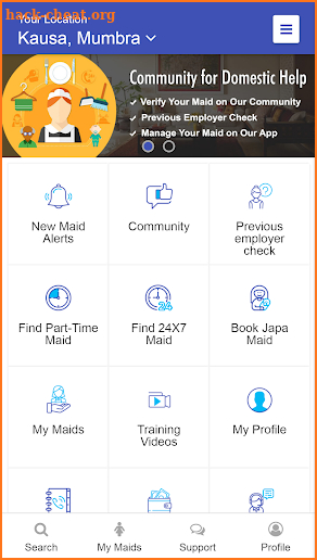 Maidkart -Find maids, nanny, cooks in your area screenshot