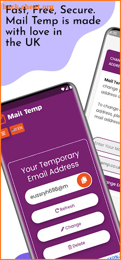 Mail Temp - Temporary Disposable Email screenshot