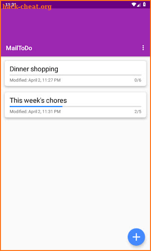 MailToDo - Make & Send To-Do Lists screenshot
