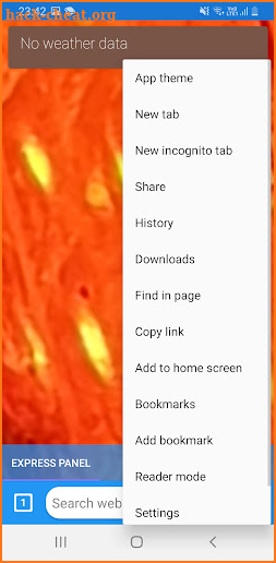 Main stream browser screenshot