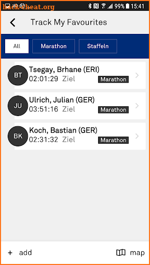 Mainova Frankfurt Marathon screenshot