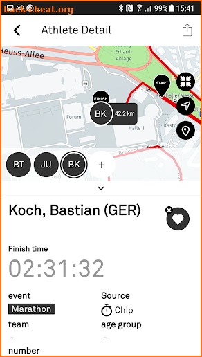 Mainova Frankfurt Marathon screenshot