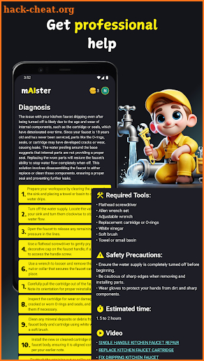 mAIster: Home Repair Assistant screenshot