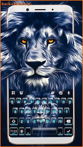 Majestic Lion Keyboard Theme screenshot
