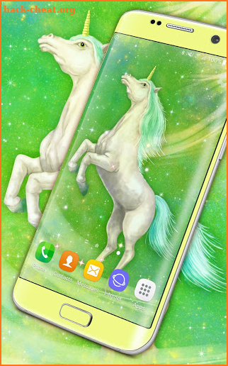 Majestic Unicorn Live Wallpaper screenshot