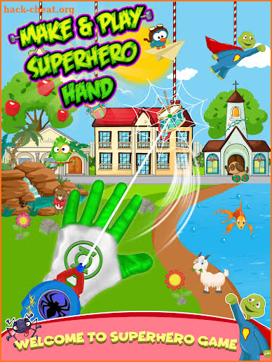 Make & Play Superhero Hand screenshot