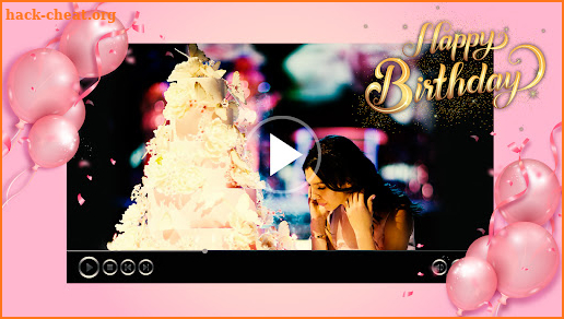 Make Birthday Video With Music screenshot