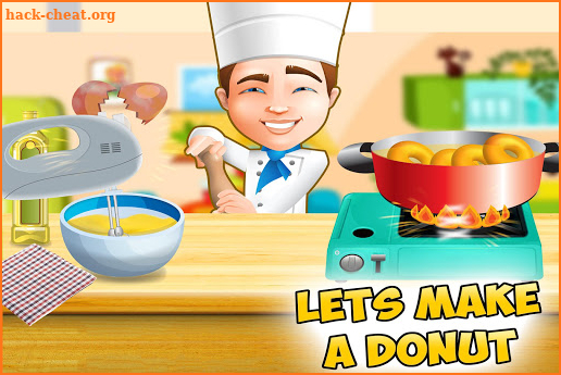 Make Donuts Top Pastry Chef kids Cooking Games 3D screenshot