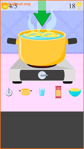 make lasagna cooking game screenshot