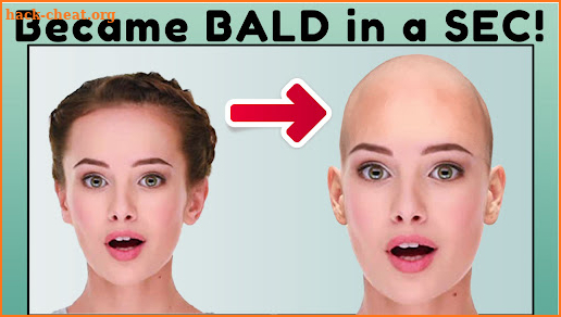 Make me Bald Photo Montage App screenshot