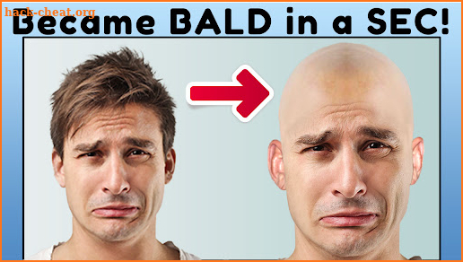 Make me Bald Photo Montage App screenshot