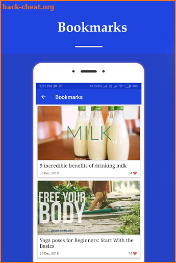 Make me Healthy ❤️ Fitness & Healthy Lifestyle app screenshot