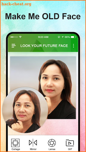 Make me Old Face Changer App screenshot