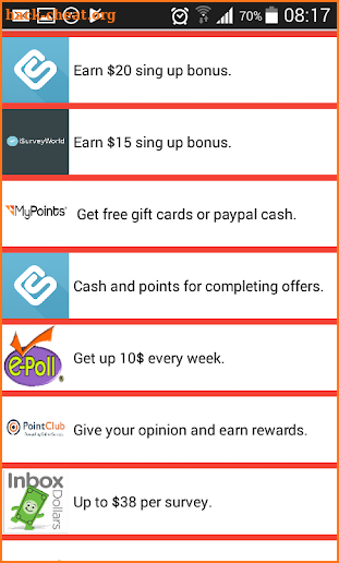 Make Money - Earn money with Survey link. screenshot