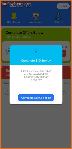 Make Money Online, Earn Cash - MakeCash screenshot