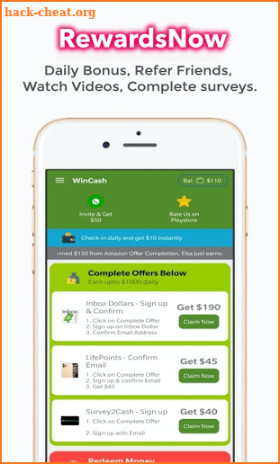 Make Money Online - Earn Cash | RewardsNow screenshot