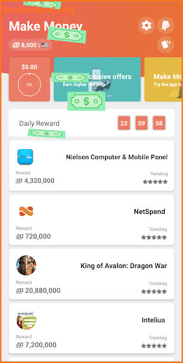 Make Money: Real Cash App + Rewards + Paid Surveys screenshot