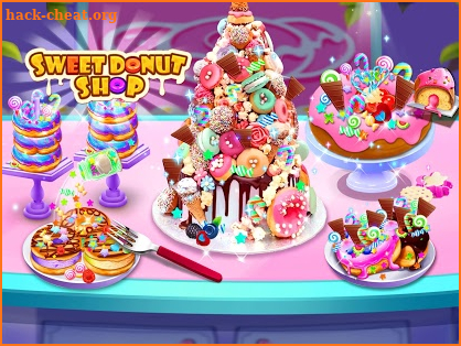 Make Rainbow Unicorn Donuts screenshot