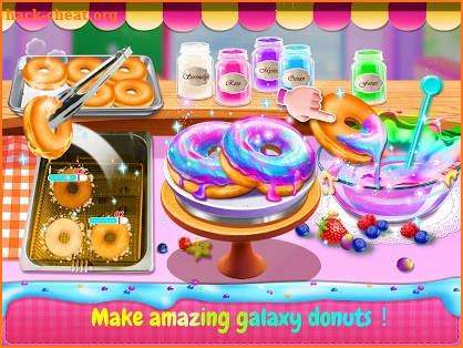 Make Rainbow Unicorn Donuts screenshot