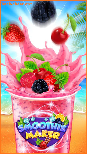 Make smoothies – Making desserts games screenshot